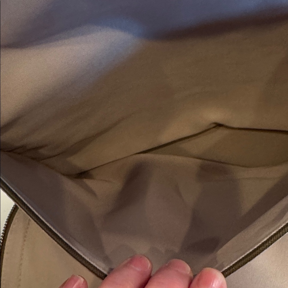 Calpak Olive Green Leather Backpack - Picture 7 of 11